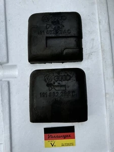 🇩🇪 VW GOLF MK2 ALL 84-92 C/L CENTRAL LOCKING PUMP RUBBER FOAM COVERS (PAIR) - Picture 1 of 1