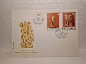 FDC YUGOSLAVIA 28. 11. 1988 ART - Picture 1 of 2