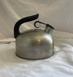 Vintage Tea Kettle Revere Ware Paul Revere Small Copper Bottom G 95-C Korea - Picture 1 of 10