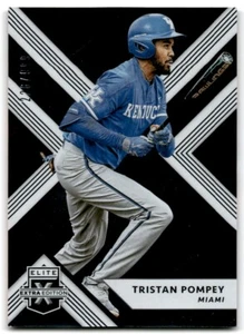 2018 Panini Elite Extra Edition Tristan Pompey 226/999 Miami Marlins #81 - Picture 1 of 2