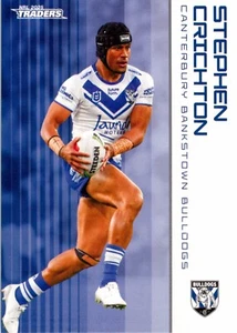 2025 Canterbury Bulldogs NRL TLA Traders Card - Stephen Crichton - Bild 1 von 3