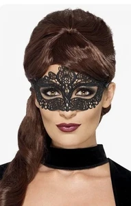 Embroidered Lace Filigree Eyemask - Picture 1 of 1