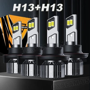 Para Ford F-250 F-350 Super Duty 2021-2022 2 pares de faros LED H13 bombilla alta baja - Imagen 1 de 12