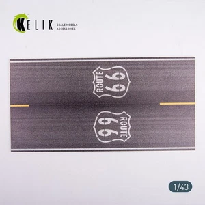 Kelik 1/43 Route 66 Base Acrylic 3 mm (180 x 357 mm, 210 g) - Foto 1 di 1