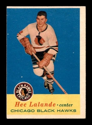 1957 Topps #31 Hec Lalande   EX/EX+ X3568314 - Image 1 of 3
