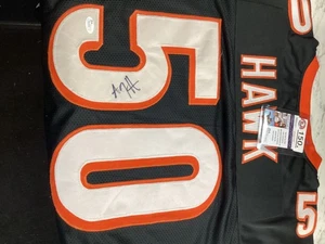 A.J. Hawk Cincinnati Bengals Autographed Orange JSA Autographed Jersey COA - Picture 1 of 7