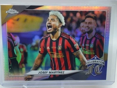 2021 Topps Chrome MLS JOSEF MARTINEZ Refractor CFC-3 ATLANTA UNITED - Image 1 of 4
