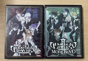 Lot 2 Diabolik Lovers Complete Series Season 1-2 1 2 More Blood Anime DVD Sentai - Picture 1 of 10