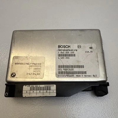 Módulo de control de transmisión BMW 528i 97 98 1997 1998 TCM 1423255 GS8.34 BOSCH Foto 1 de 4