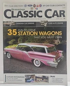 Hemmings Classic Car Magazine June 2011 Station Wagons Corvair Restoration - Picture 1 of 3