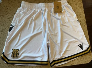 Wrexham AFC 24/25 Authentic Macron Third Soccer Football Shorts NWT EU Medium - Picture 1 of 7