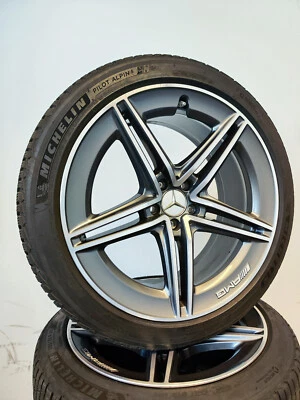 4 Winterräder 295 35 - 265 40 R20 Mercedes GT X290 W290 AMG 20" Alufelgen - Bild 1 von 4