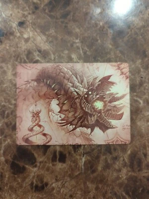 Magic the Gathering WURMCOIL ENGINE The Brothers' War Art Series #81 - Image 1 of 2