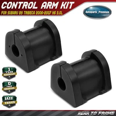 Kit de buje de barra estabilizadora trasera al cuadro de 2 piezas para Subaru B9 Tribeca 2006 2007 H6 3,0 L Foto 1 de 4