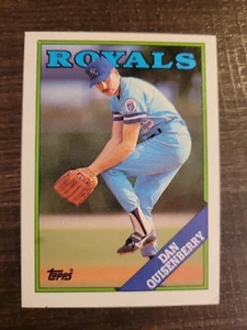 Dan Quisenberry #195 1988 Topps Baseballkarte LP Royals - Bild 1 von 2