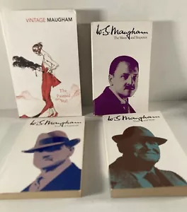Somerset Maugham Vintage Book Bundle X 4 Paperbacks Vgc - Picture 1 of 6