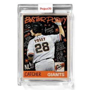 2021 TOPPS PROJECT70 #921 Buster Posey By Sophia Chang - Picture 1 of 1