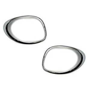 ORIGINAL MOPAR REAR TAIL LIGHT BEZEL SET FOR FIAT 500L 2014 - 2020 CHROME - Picture 1 of 3