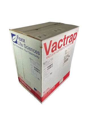 FOXX LIFE SCIENCES FOXX Vactrap XL Polypropylene 4L + 4L Red Bin 1/4" ID Tubing 305-4401-FLS
