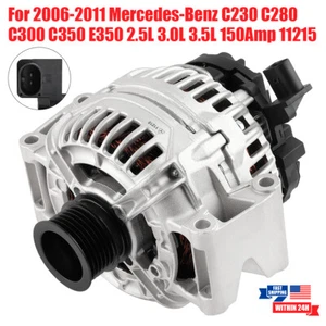Alternator For 2006-2011 Mercedes-Benz C230 C250 C280 C300 C350 E350 150A 11215 - Picture 1 of 11