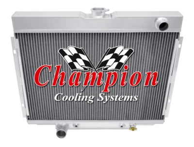 1967 1968 1969 Big Block Ford Fairlane Champion 4 Row Aluminum Radiator MC379 Foto 1 de 4