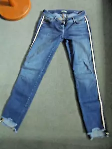Designer Jeans Hose PATRIZIA PEPE gr 30 (D: 38) pantalone blue 5 pocket - Bild 1 von 7
