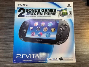 ULTRA RARE Sony PlayStation Vita 3G/Wi-Fi 512MB Handheld Console - NORTH AMERICA - Picture 1 of 7
