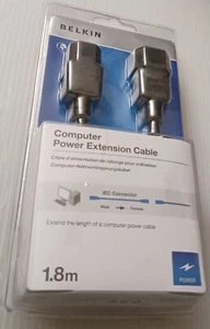 Belkin (F3A102CP1.8M) 1.8 m Extension Power Cable - Sealed, retail pack. - Picture 1 of 8