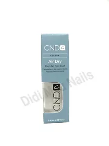 CND Nail Treatments - Top Coat - Air Dry - 9.8ml / 0.33oz - Picture 1 of 1