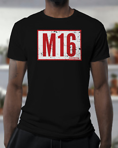 Man Utd T Shirt - M16 Manchester Postcode - Vintage - Organic - Unisex
