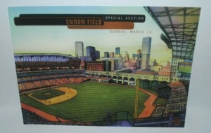 2000 Houston Astros, Enron Field opening, promotional  5x7 postcard - Picture 1 of 1