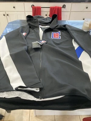 MENS NBA Nike FLEX LA Clippers Showtime Player Issued Warmup Hoodie XXL/T NWT - Image 1 of 4