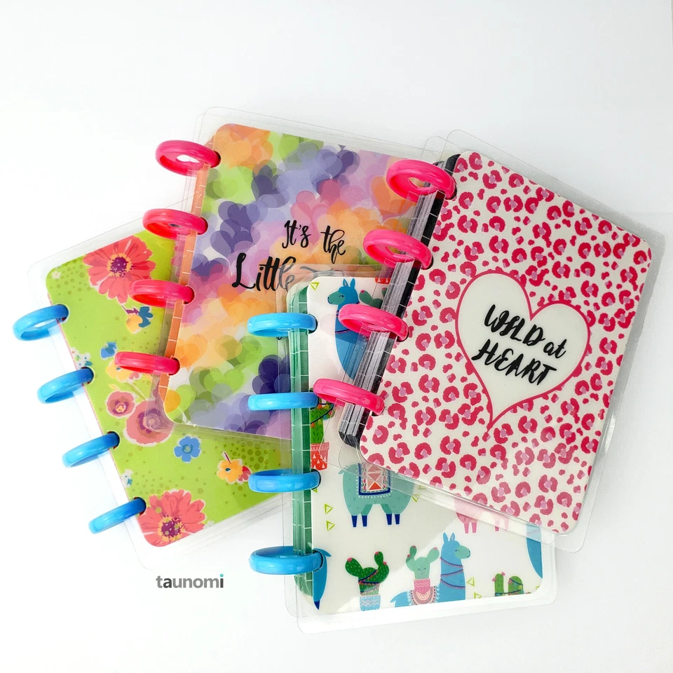 Mini Discbound Pocket Notebook/Journal Ruled w/ Colored Pages Junior [4 Options] - Image 1 of 1