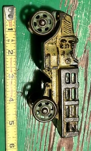 Antique Cast Iron Yellow & Black MAC Toy Truck 5" All Metal. Rare!!! - Picture 1 of 6