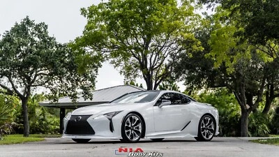 Lexus LC500 18+ Full Splitter Lip Body Kit front sides rears painted - Imagen 1 de 4