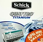 Schick Men's Quattro Titanium & Diamond Coated Shaving Refill Pack - 6 Cartridge