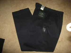 Mens NWT Navy DOCKERS Relaxed Wrinkle Free Khakis Chinos Pants 38 x 36 - Picture 1 of 1