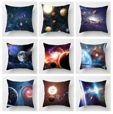 Starry Sky Landscape Planet Print Pillowcase Sofa Seat Cushion Cover Home Decor 