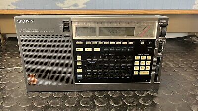 Vintage Sony World Receiver ICF-2001D FM MW LW SW AIR W/power Supply • 352.79€
