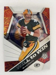 2020 Panini Mosaic Will To Win Brett Favre Green Bay Packers - Picture 1 of 1