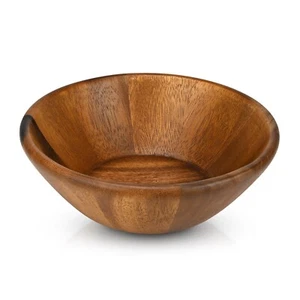 Exotic Nature Handmade Large 8-inch Rain Tree Wooden Bowl - Picture 1 of 6