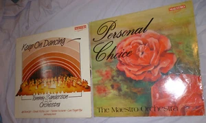 2 LPS- 'KEEP ON DANCING' & PERSONAL CHOICE by TOMMY SANDERSON & MAESTRO ORCH - Picture 1 of 4
