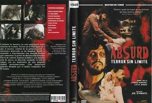 ABSURD - TERROR SIN LIMITE DE JOE D'AMATO RARA DVD - Imagen 1 de 1