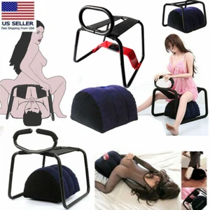 Sex Chair Sex Bench Sex Pillow Inflatable BDSM Position Bouncer Stools Funiture - Picture 1 of 23