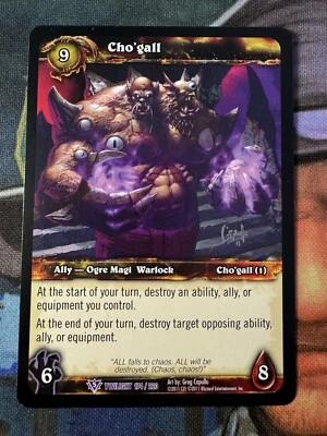 World of Warcraft TCG Twilight 174/220 Cho’gall - Image 1 of 2