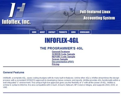 Infoflex-4GL Linux development license (Informix Compatable & unlimited users) - Image 1 of 2