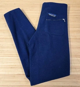 Patagonia Synchilla Fleece Sweatpants Navy Blue Vintage XS - Picture 1 of 8