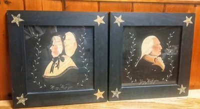 Set George & Martha Washington Americana Art/Wall Decor - Image 1 of 4