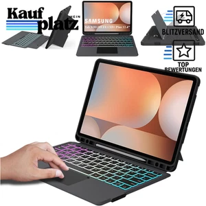 {  "title": "Samsung Galaxy Tab S9 FE+/S9+/S10+ Plus 12,4 Zoll Hülle - Bild 1 von 10