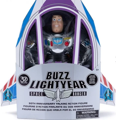 Toy Story Buzz Lightyear 30th Anniversary Limited Release Talking Action Figure  - Image 1 of 2